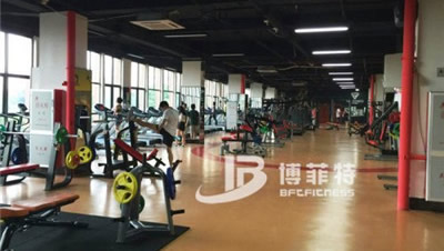 广州花都健身房图 花季传媒APP下载客户健身房案例